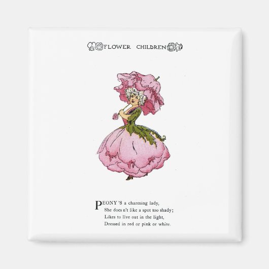 Peony Magnet (Vorne)