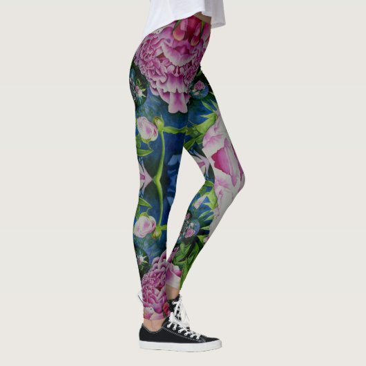 Peony Mandala 2 Leggings (Rechts)