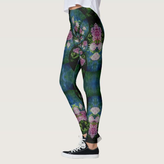 Peony Mandala Leggings (Links)