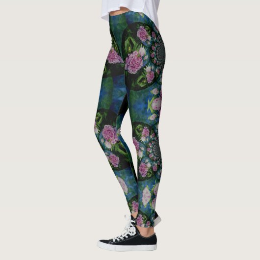Peony Mandala Leggings (Links)