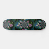 Peony Mandala Skateboard (Horizontal)