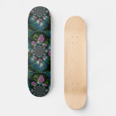 Peony Mandala Skateboard (Vorderseite)