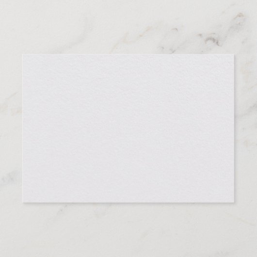 Peony Modern Formal Elegante Elfenbeinhochzeit Det Begleitkarte (Rückseite)