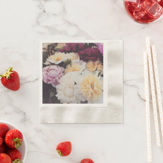 Peony Napkins Serviette (Beispiel)