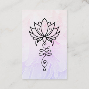 *~* Peony Nirvana Sacred Geometry Lotus Reiki Visitenkarte
