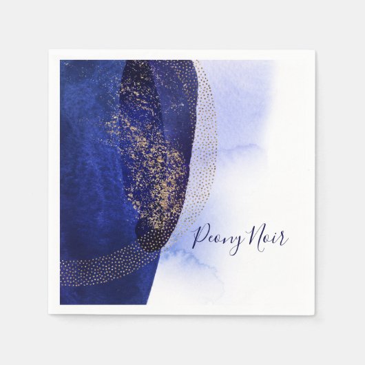 Peony Noir Collection Napkins Serviette (Vorderseite)