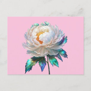 Peony Peace Postkarte