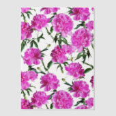 Peony. Pergament Einladungen (Vorderseite)