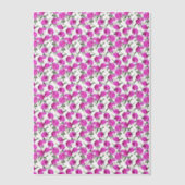 Peony. Pergament Einladungen (Vorderseite)