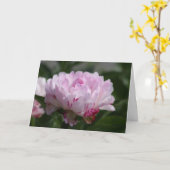 Peony "Petit Elegance" Karte (Gelbe Blume)