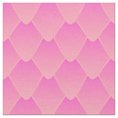 Peony Pink Dragon Scales Stoff (Nahaufnahme)