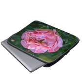 Peony, Pink Flower Fotografy Laptopschutzhülle (Vorne Knopf)