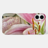 Peony & Pink:LIly-iPhone-Gehäuse Case-Mate iPhone Hülle (Rückseite (Horizontal))