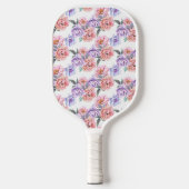 Peony Pink und Lila Pickleball Paddle (Vorderseite)