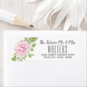 Peony Pink Watercolor Blume | (Insitu)