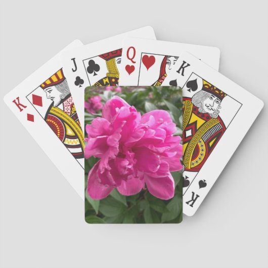 Peony Playing Cards Spielkarten (Rückseite)