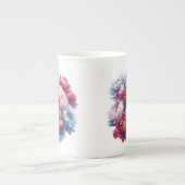 Peony Poetry Porzellantasse (Vorderseite)