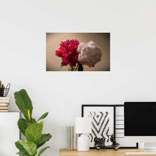 Peony, Poster (Heimbüro)