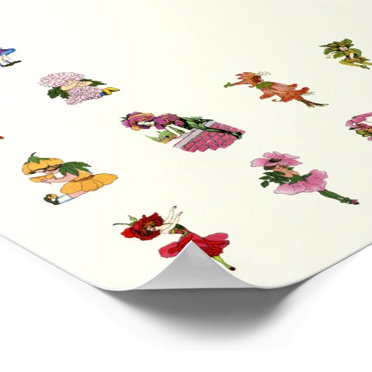 Peony Poster (Ecke)