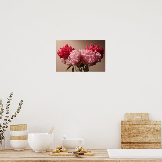 Peony, Poster (Küche)