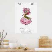 Peony Poster (Küche)