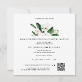 *~* Peony QR UAWG Rahmen AR15 Hochzeit Einladung (Rückseite)