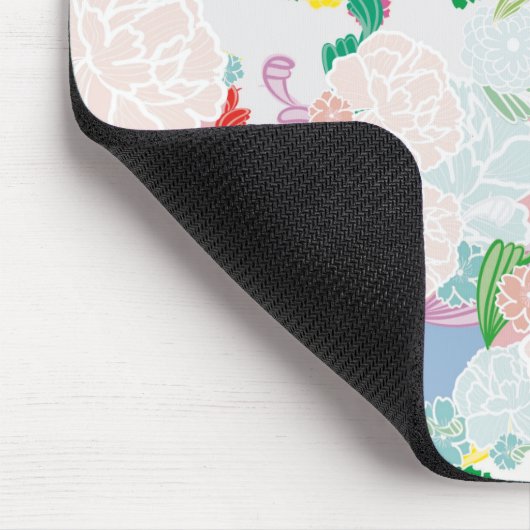 Peony roink mousepad (Ecke)