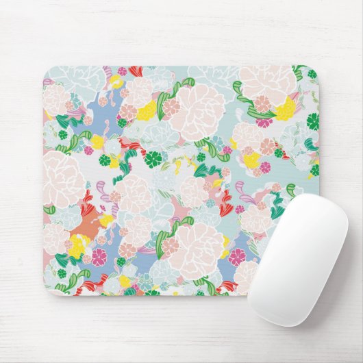 Peony roink mousepad (Mit Mouse)
