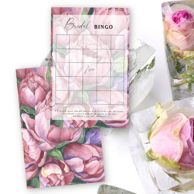 Peony Rose - Brautparty-Bingo-Spiel (Von Creator hochgeladen)