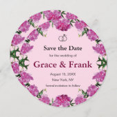 Peony. Save The Date (Vorne/Hinten)