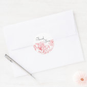 Peony Save the Date Sticker (Umschlag)