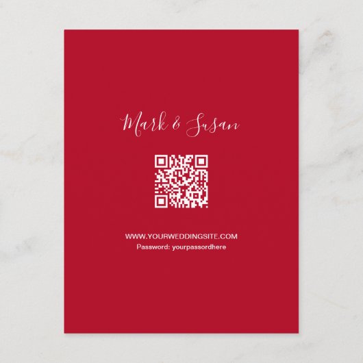 Peony Song Hy/Shuang Xi UAWG mit Code QR (Rückseite)