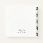 Peony ~ The Blume Collection Sketchbook Notizblock (Rückseite)