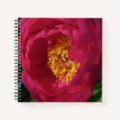 Peony ~ The Blume Collection Sketchbook Notizblock (Vorderseite)