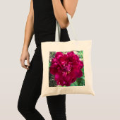 Peony Tote Bag Tragetasche (Vorderseite (Produkt))