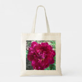 Peony Tote Bag Tragetasche (Rückseite)