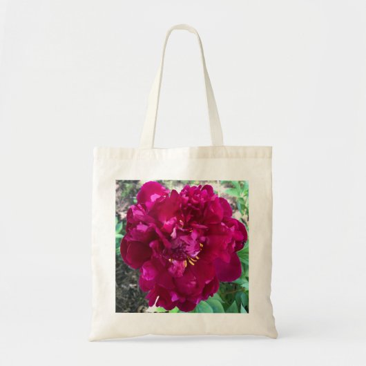 Peony Tote Bag Tragetasche (Vorne)