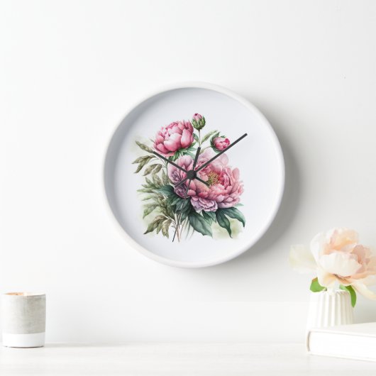 Peony Uhr (Zuhause)
