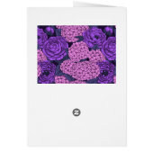 Peony und Hydrangea in Rosa und Violett (Hinten)