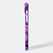 Peony und Hydrangea in Rosa und Violett Case-Mate iPhone Hülle (Rückseite / Links)