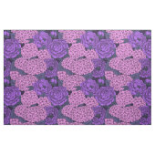 Peony und Hydrangea in Rosa und Violett Stoff (Yard (91,4 cm))