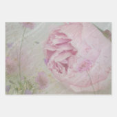 Peony und Wildblumen Geschenkpapier Set (Vorderseite 2)