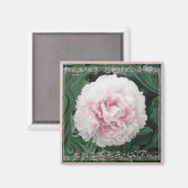 PeonyMusicMagnet Magnet (Vorderseite/Rückseite)