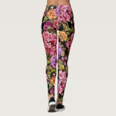 Peonys in Leggings (Rückseite)