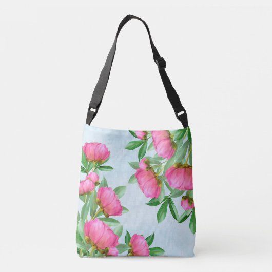 Peonys in rosa Tasche (Rückseite)