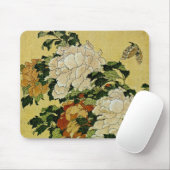Peonys und Butterfly Mousepad (Mit Mouse)
