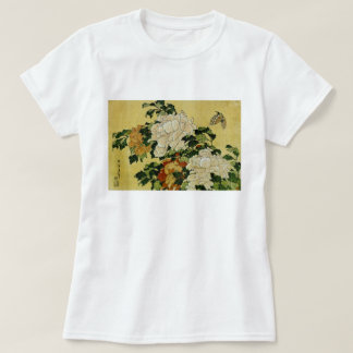 Peonys und Butterfly T-Shirt