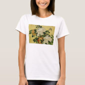 Peonys und Butterfly T-Shirt (Vorderseite)