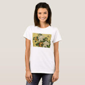Peonys und Butterfly T-Shirt (Vorne ganz)