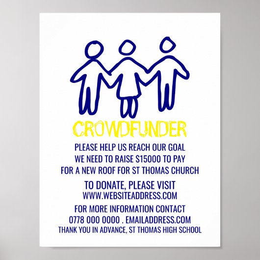 People Design, Crowdfunder, Crowdfunding Poster (Vorne)